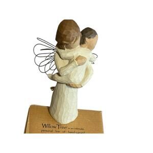 Willow Tree "ANGEL'S EMBRACE" Ornament 2002 by Susan Lordi Demdaco #26084- Vtg